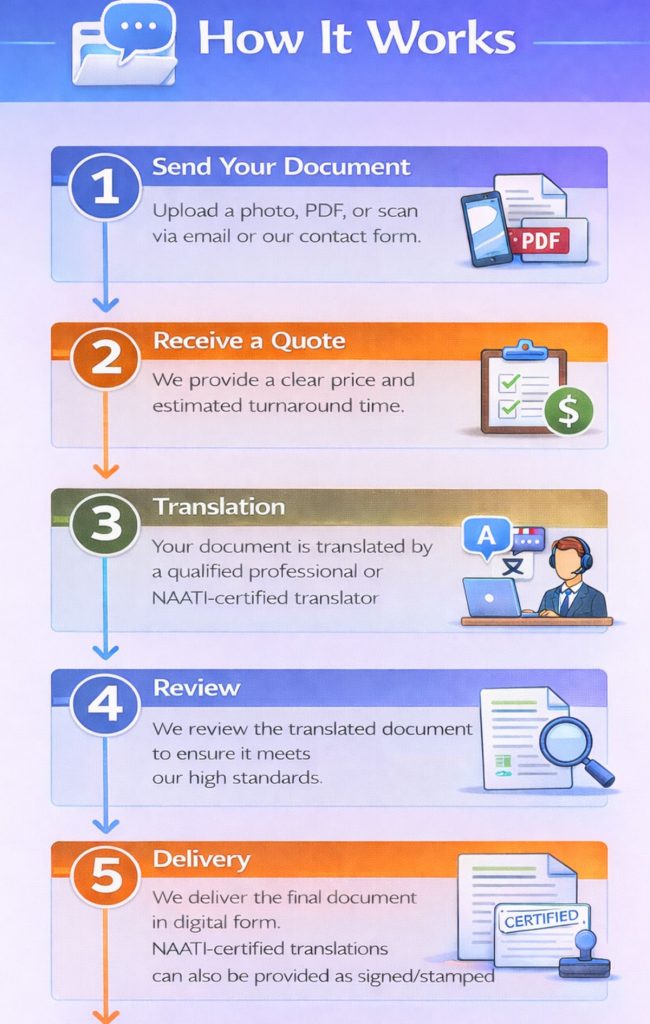 process translations